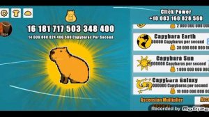 играю в капибара кликер часть 3