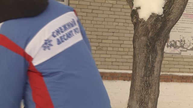 Снежный десант в Сузунском районе.
