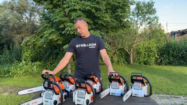 Обзор новинок бытовых бензопил STIHL. Штиль MS - 162, MS - 172, MS-172C, MS - 182, MS-212 смотреть онлайн