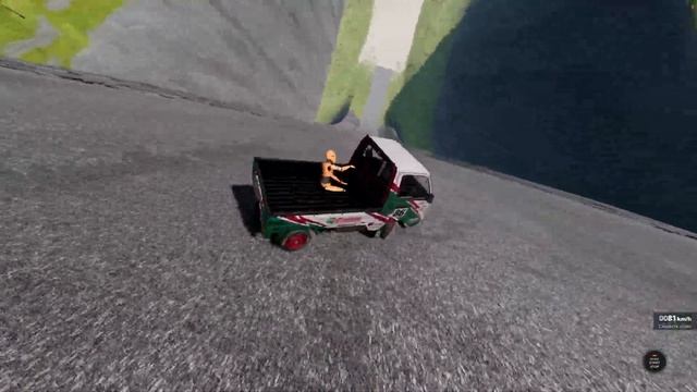 ЭТО САМЫЙ КРУТОЙ СПУСК! ТОРМОЗИ ИЛИ НЕ ВЫЖИВЕШЬ! BeamNG drive