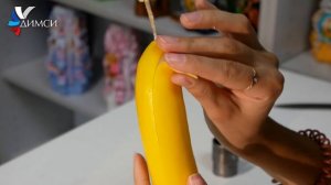 Делаем свечу Банан