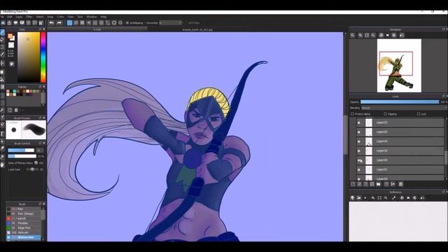 Artemis Crock SPEEDPAINT (Letter A) смотреть онлайн