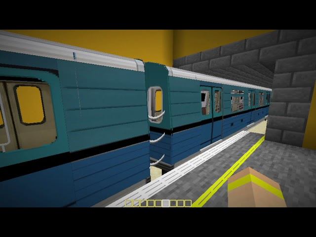 КАТАЮСЬ НА МОЁМ МЕТРО НА 27 ЛИНИИ В МАЙНКРАФТ смотреть онлайн