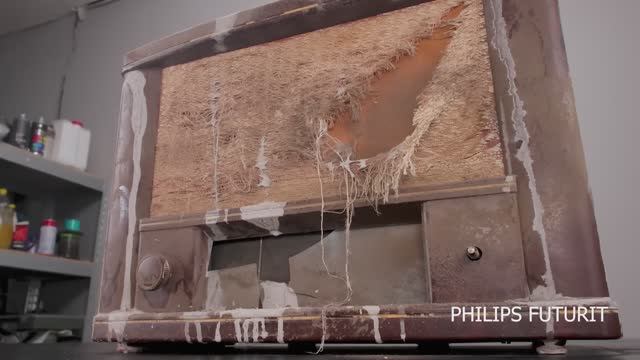 Полное восстановление и реставрация старого радиоприемника 1959-х годов!!! смотреть онлайн