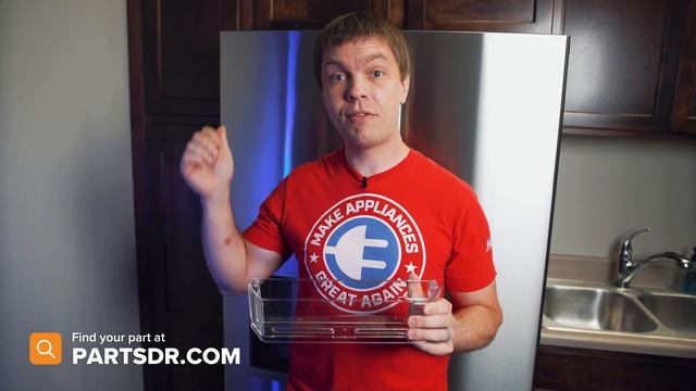 How to remove or replace GE door bin (left middle) part # WR71X11046 смотреть онлайн