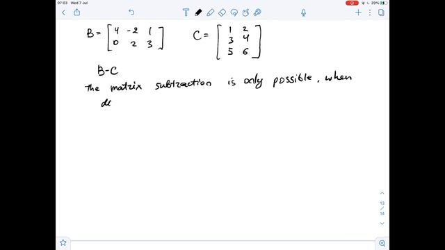 Compute the indicated matrices (if possible). B - CLetA=\begin{bmatrix}3 & 0 \\-1 & 5... | Plainmat смотреть онлайн