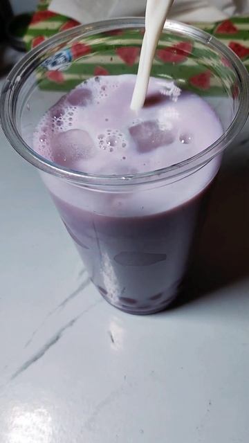 Bubble-tea raspberry бабл ти с малиной #рецепт #баблти #cooking смотреть онлайн