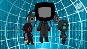 New Camera Women Large Tv man Speaker women Speaker and Camera spider and New dark enemies