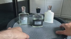 Топ 3 мужских аромата от Creed : Aventus, Silver Mountain Water, Virgin Island Water