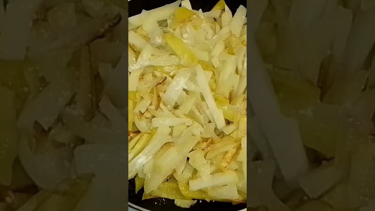 Жареная картошка с репой смотреть онлайн