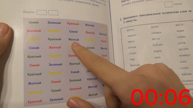 Струптест №11! Тест на правое полушарие вашего мозга, креативность и творчество! смотреть онлайн