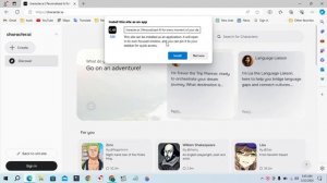 Character ai pc app | How to download character ai on pc | How to install c ai app  | character ai