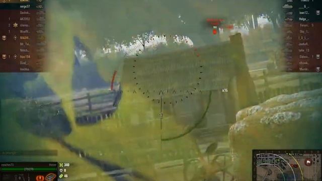 Hetzer конечно слепой и косой, но уж если ПОПАДЁТ... смотреть онлайн