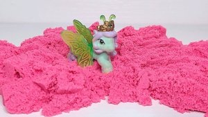 АСМР Успокаивающее видео с кинетическим песком • ASMR для детей, залипательное видео / Выпуск 30