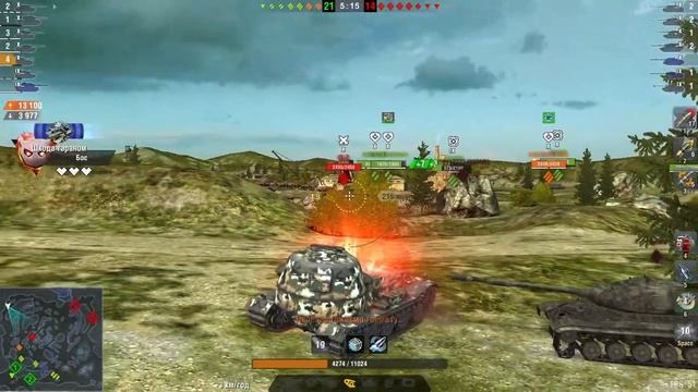 WoT Blitz UA VK.72.01 К BIG BOSS із другом. смотреть онлайн