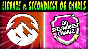 КРУТОЙ СКРИМ РЕГИОНА NA ИГРАЮТ - ELEVATE vs SECONDBEST OG CHARLZ #brawlstars