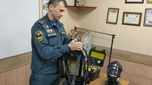 Мойка, чистка, дезинфекция дыхательного аппарата со сжатым воздухом ПТС "Профи"-М