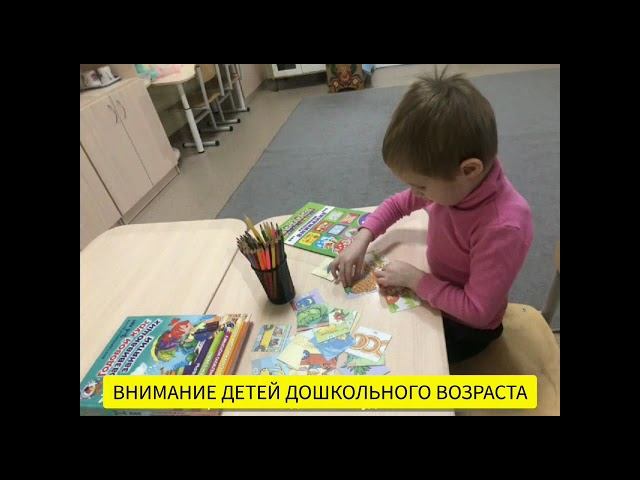 развитие внимания