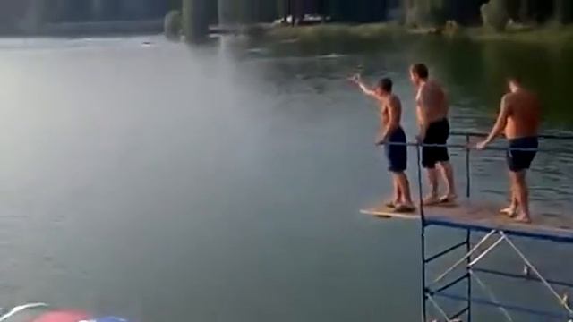 Прыжок .Смотреть до конца !!! смотреть онлайн