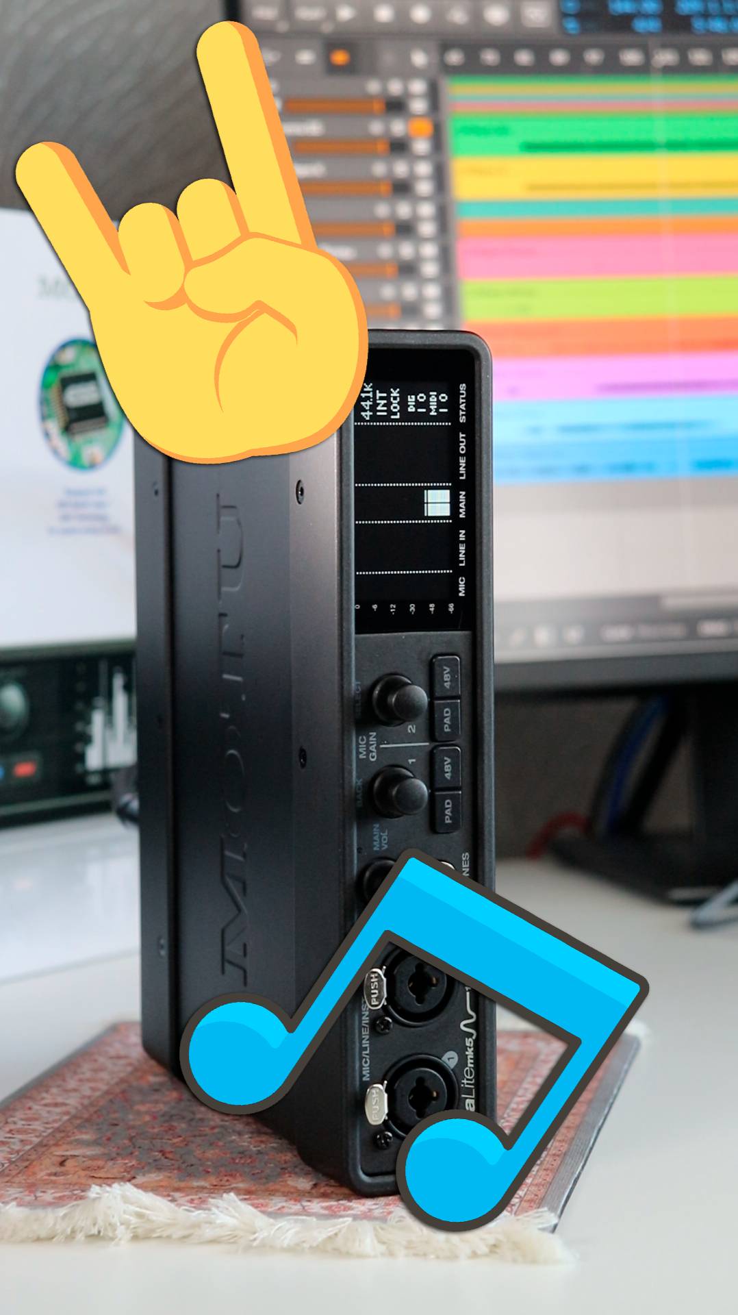 🎛️ впечатление от аудиоинтерфейса Motu Ultralite MK5 👍🏻 #аудио #звук #shorts