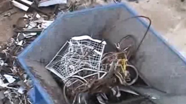 500ton Automatic Mobile Scrap Shear смотреть онлайн