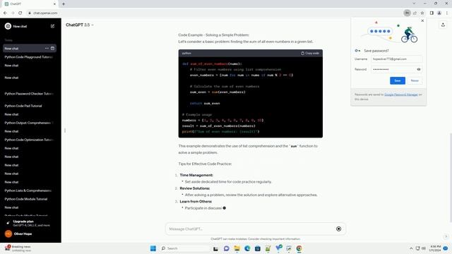python code practice online