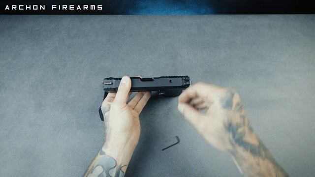 How to remove and Install the cover plate for the Shield Sights cut. смотреть онлайн