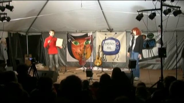 СКОП-2011. Конферанс до выступления команды "ОТ ВИНТА" смотреть онлайн