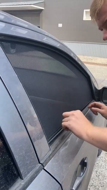 Как установить каркасные шторки смотреть онлайн