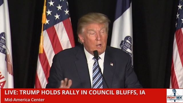 Full Speech HD: Donald Trump Explosive Rally in Council Bluffs, IA (12-29-15) смотреть онлайн
