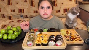 🍣МУКБАНГ/РОЛЛЫ/ПОТУСТОРОННИЙ МИР👻