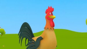 Домашние животные для детей  На ферме  Песенка   мультик про голоса животных  Кто как говорит