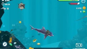 José Raúl el crack jugando Hungry Shark