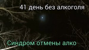 41 ДЕНЬ БЕЗ АЛКОГОЛЯ. ИСПЫТЫВАЮ НА СЕБЕ ПОСТАБСТИНЕНТНЫЙ СИНДРОМ. ПЕРЕХОД В ТРЕЗВОСТЬ.