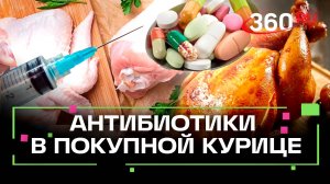 Если ли в магазинной курице антибиотики