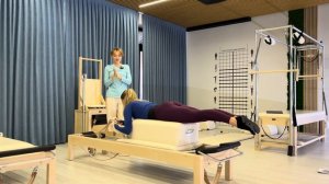 Pilates Reformer  pull straps  обучение Инна Тычкина ART OF PILATES