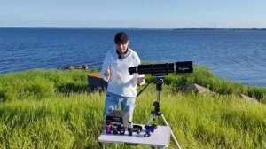 Телескоп как зрительная труба. Sky Watcher equinox 120мм, William Optics 45, диаг зеркало Meade 90*