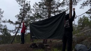 Большая Ладожская тропа с заходом на каменоломню и первая пойманная форель