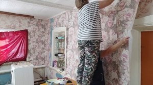 Жизнь в деревне // делаем ремонт у мамы под контролем 🤷// с музыкой и 💃💃💃//