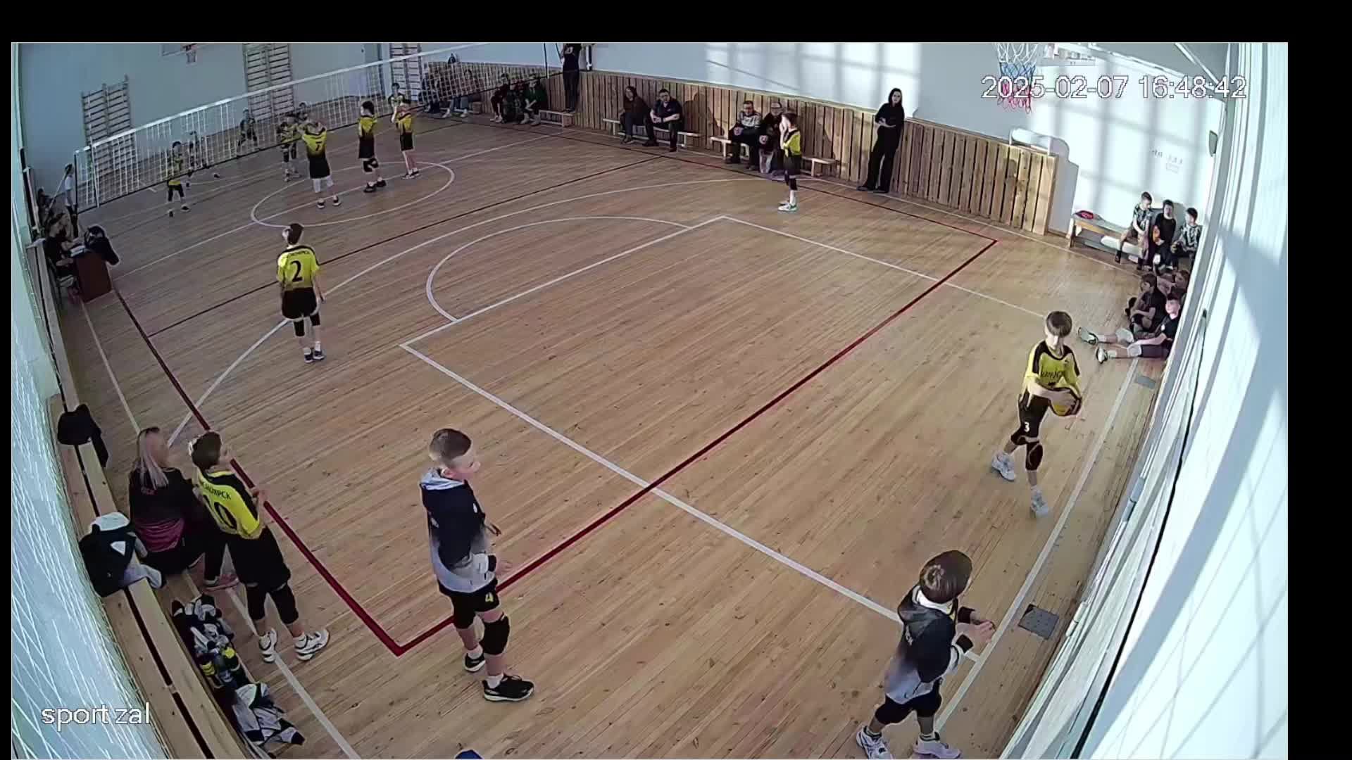 Волейбол (спортивный зал МАОУ ОШ № 5 г.Асино) 7.02.25 с 16 ч.47 минут