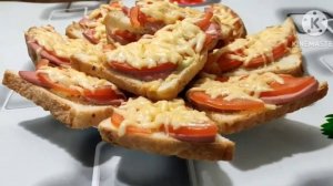 Бутерброды за пару минут для быстрого перекуса, Самые вкусные, простые, горячие бутерброды