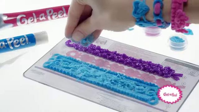 Игровой набор для юного дизайнера Gel-a-Peel смотреть онлайн