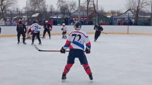 Дворовый хоккей самый смак! 
Товарищеский матч "Молот" "Аткарск" от  25 января 25 года.