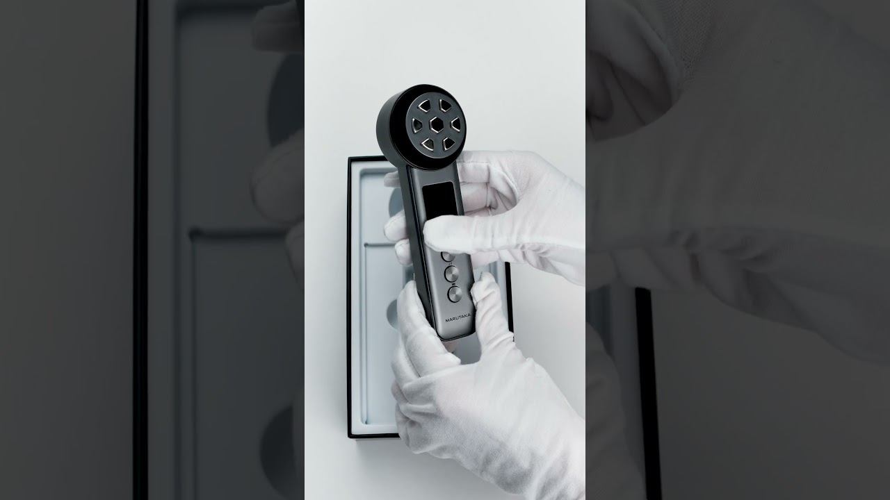 Распаковка. Аппарат для подтяжки тканей и безоперационного лифтинга Black Panther Marutaka #shorts смотреть онлайн