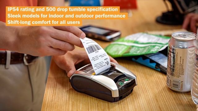 Zebra ZQ300 Plus Mobile Printer смотреть онлайн