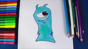 Как нарисовать слизняка ЧИЛЛЕРА (Слагтерра)