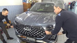 Краткий обзор Chery Tiggo 7 Pro + бронирование пленкой
