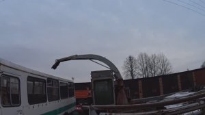 Списанный кормоуборочный комбайн КСК 100.