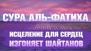 САМАЯ ЦЕННАЯ СУРА КОРАНА | СУРА АЛЬ ФАТИХА (ОТКРЫВАЮЩАЯ)