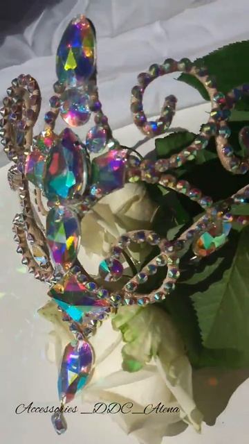 Тиара из страз ручная работа смотреть онлайн